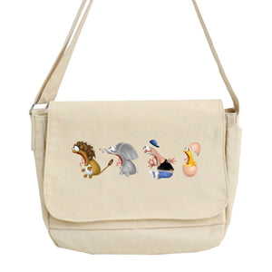 Male Japanese Messenger Bag Harajuku Style One-shoulder Cartoon Pattern Bags