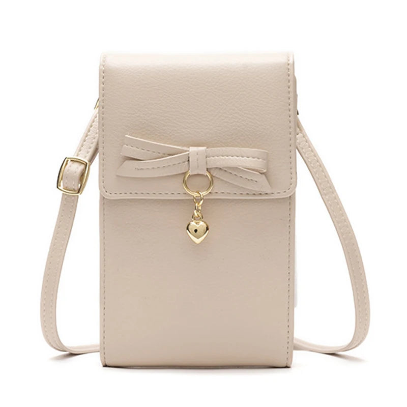 Crossbody Wallet Shoulder Bag for Women PU Small Square Bag Gift