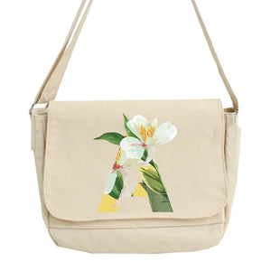 Retro Messenger Bag Floral Pattern One-shoulder Portable Female Leisure Style