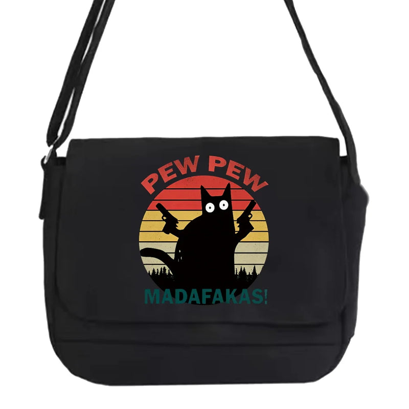 Messenger Bag Multi-function Schoolgirl Portable One-shoulder Pew Pattern Bags