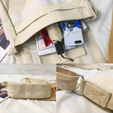 Harajuku Style Portable Messenger Bag with Mushroom Pattern