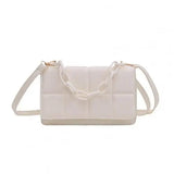 Women's Square Messenger Bag with Suction Buckle for Holiday