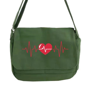 Tooling Multi-function Messenger Bag Love Pattern Bags