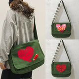 Tooling Multi-function Messenger Bag Love Pattern Bags