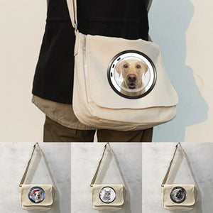 Youth Harajuku Style Messenger Bag w/ Window Pattern