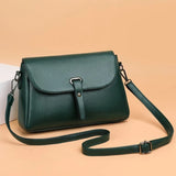 Retro PU Leather Handbag Women Shoulder Totes Vintage Top Handle Bag
