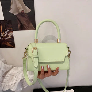 Small Square Western Style Messenger Bag for Women