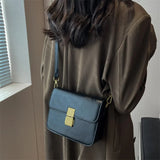 Women's Messenger Bag Crossbody Handbag Small Square Office Shoulder Bag