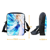 Anime Characters Printing Small Messenger Bag for Girls