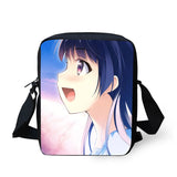 Anime Characters Printing Small Messenger Bag for Girls