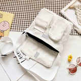 Rainbow Series Crossbody Bag Large Capacity Canvas Shoulder Bag