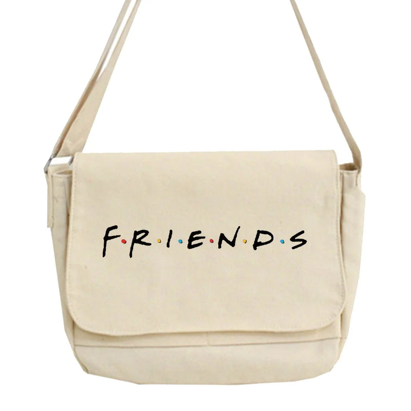 Retro Messenger Bag Female Harajuku College Style Portable Bag