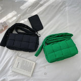 Winter Women's Messenger Bag Cotton Casual Down Bag