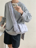 Winter Women's Messenger Bag Cotton Casual Down Bag