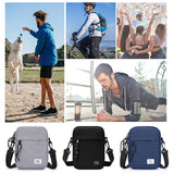Mini Messenger Bag Crossbody Shoulder Female Bag Phone Pouch Double Layer Purse