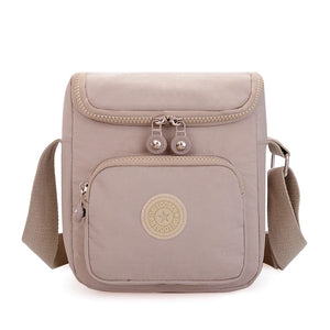 Nylon Messenger Bag for Women, Casual Crossbody Shoulder Handbag for Ladies