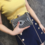 Crystal Evening Clutch Bag Diamond Clutches Purse Chain Shoulder Bag