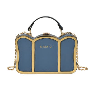 Small Square Messenger Bag Frame Shoulder Crossbody Purse