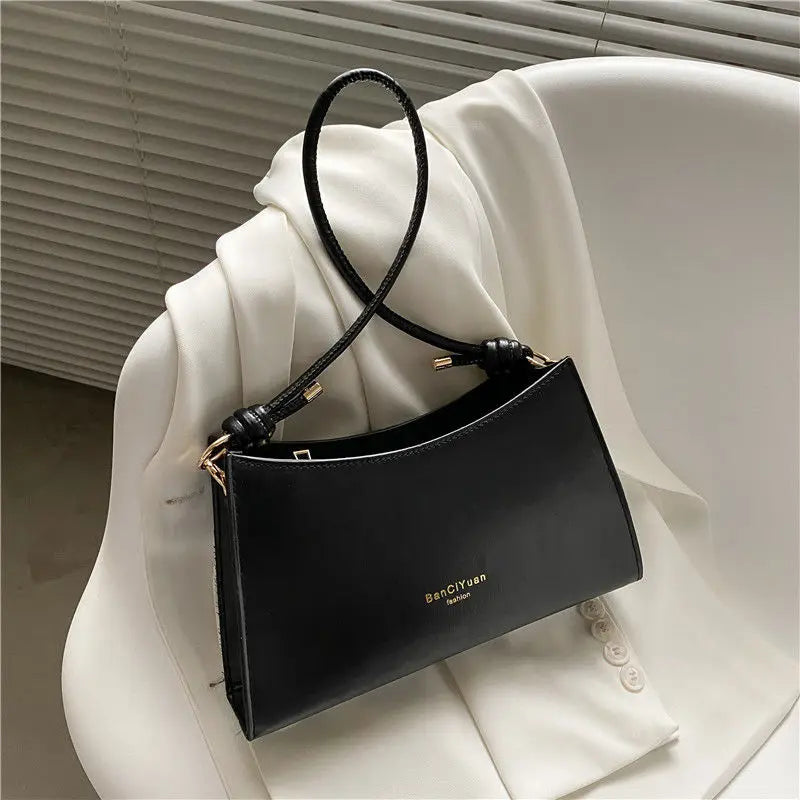 Retro Women Shoulder Bags Flap PU Leather Casual Solid Crossbody Bags