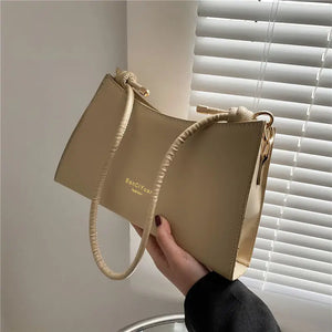 Retro Women Shoulder Bags Flap PU Leather Casual Solid Crossbody Bags