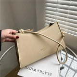 Retro Women Shoulder Bags Flap PU Leather Casual Solid Crossbody Bags