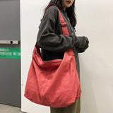 Canvas Crossbody Bags for Women Girls Students School Bag Handbag