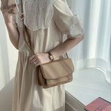 Retro Small Square Bag French Shoulder Bags