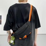 Japanese Style Messenger Bag Unisex Shoulder Satchel Sports Waist Pack