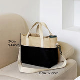 Canvas Messenger Bag Casual School Bag