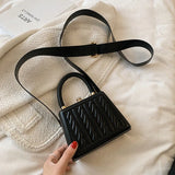 Western Shoulder Bag Small Square Ladies Youth Bag