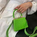 Western Shoulder Bag Small Square Ladies Youth Bag