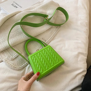 Western Shoulder Bag Small Square Ladies Youth Bag