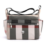 Light Waterproof Nylon Single Shoulder Bag for Women