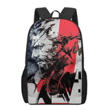 Metal Gear 3D Pattern School Bag for Kids