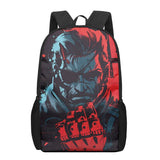 Metal Gear 3D Pattern School Bag for Kids