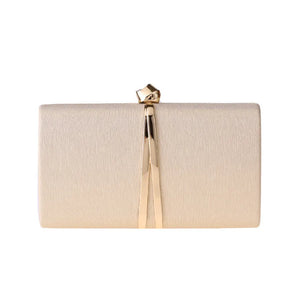 Metal Purse Bag Female Clutch Evening