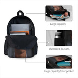 Mgg Backpacks Men Women Zipper Backpack Girl Bag