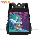 Psychedelic Rock It'S Working Backpack Large Capacity