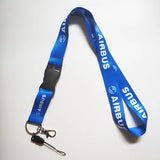 Boeing Flight Crew Lanyards Neck Strap ID Card Holder Keychain
