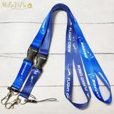 Boeing Flight Crew Lanyards Neck Strap ID Card Holder Keychain