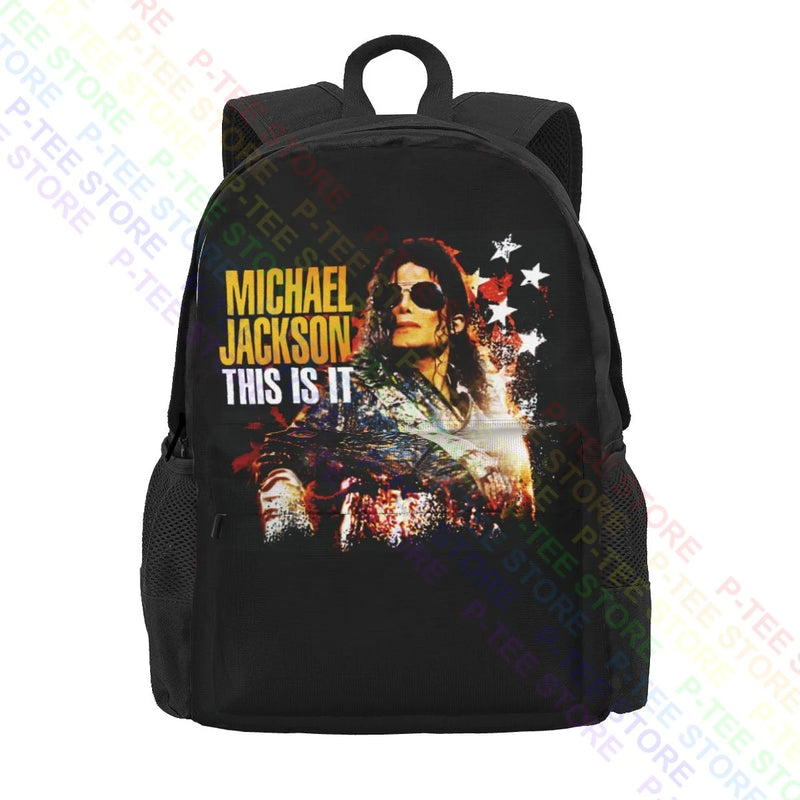 Michael Jackson Reprint Large Capacity Backpack