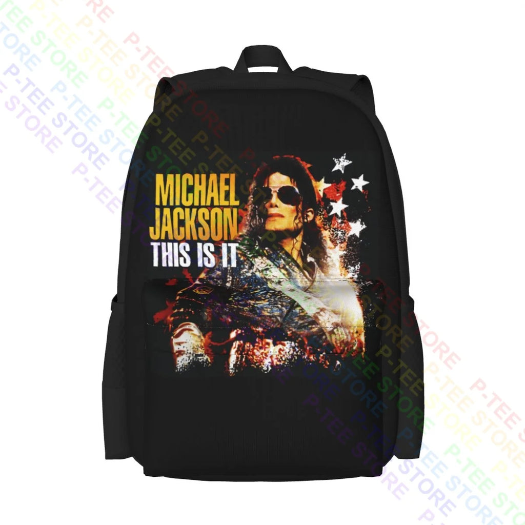 Michael Jackson Reprint Large Capacity Backpack