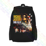 Michael Jackson Reprint Large Capacity Backpack