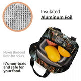 Michael Myers Halloween Horror Movie Lunch Box Leakproof Cooler Insulated Bag