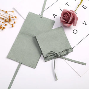 Microfiber Jewelry Small Gift Bag for Rings Earrings Necklace