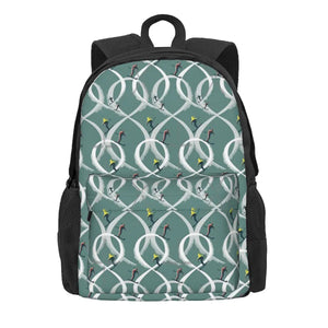Figure 8 Skiers Backpacks Men Women Unisex Child Feminina Backpack