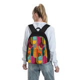 Mid Century Kaleidoscope Backpack Men's Waterproof Rucksack Bag