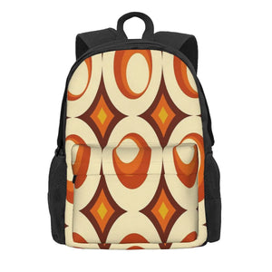 Mid-Century Modern 3 Crescent 2 Backpacks for Men and Women