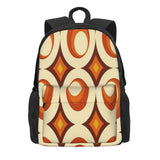 Mid-Century Modern 3 Crescent 2 Backpacks for Men and Women