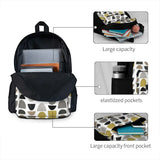 Mid Century Modern Backpack Men's Women's Bag